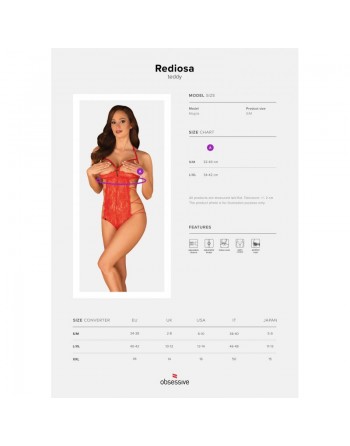 rediosa body ouvert rouge