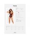 votre boutique sexy vous présente rosenty body ouvert noir