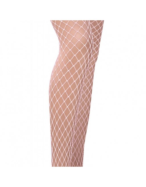 collants ti019 résille blancs de la marque de lingerie sexy passion