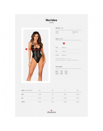 votre boutique sexy vous présente norides body noir