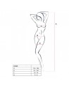 bodystocking blanc et sexy bs068 de la marque passion lingerie