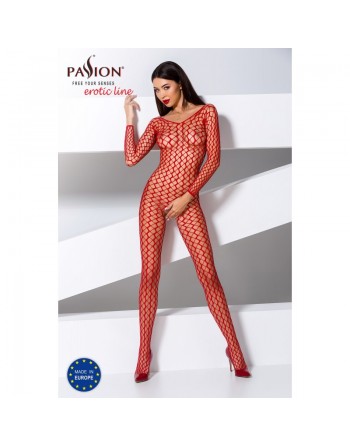 bodystocking rouge et sexy bs068 de la marque passion lingerie