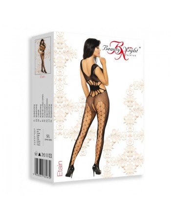 bodystocking etain noir de la marque de lingerie sexy beauty night