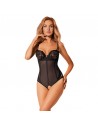 votre boutique sexy vous présente serena love body ouvert noir