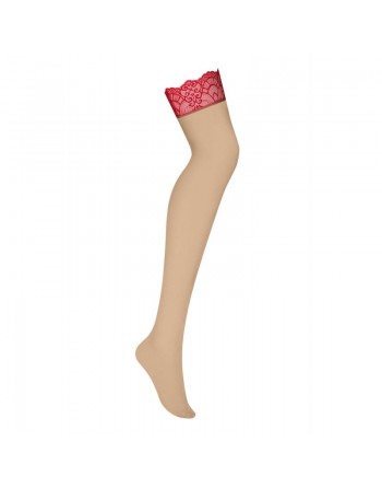 lingerie loventy stockings  rouge