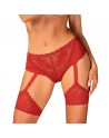  lingerie belovya culotte jarretière rouge