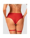  lingerie belovya culotte jarretière rouge