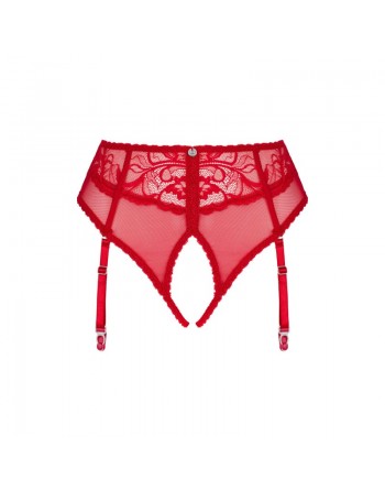 lingerie dagmarie culotte jarretière rouge